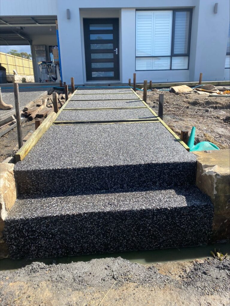 concrete slabs